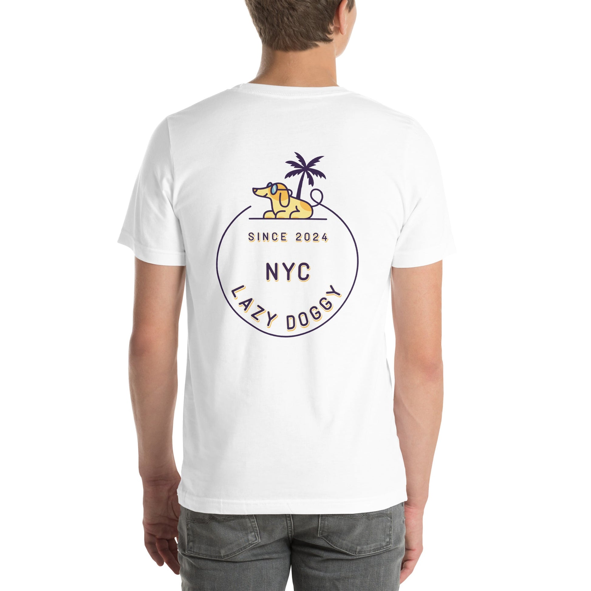 Lazy Doggy NYC Logo Front and Back - Lazy Doggy