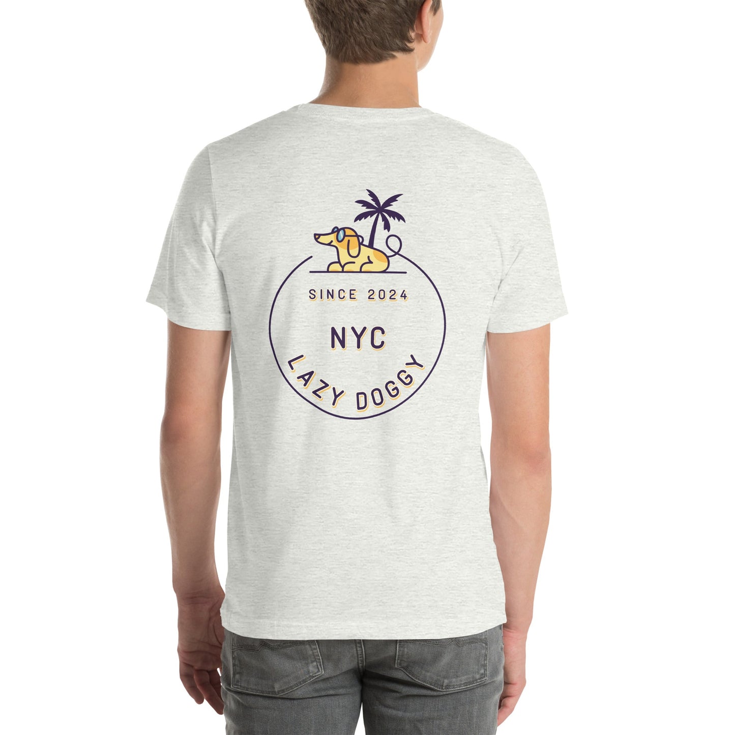 Lazy Doggy NYC Logo Front and Back - Lazy Doggy