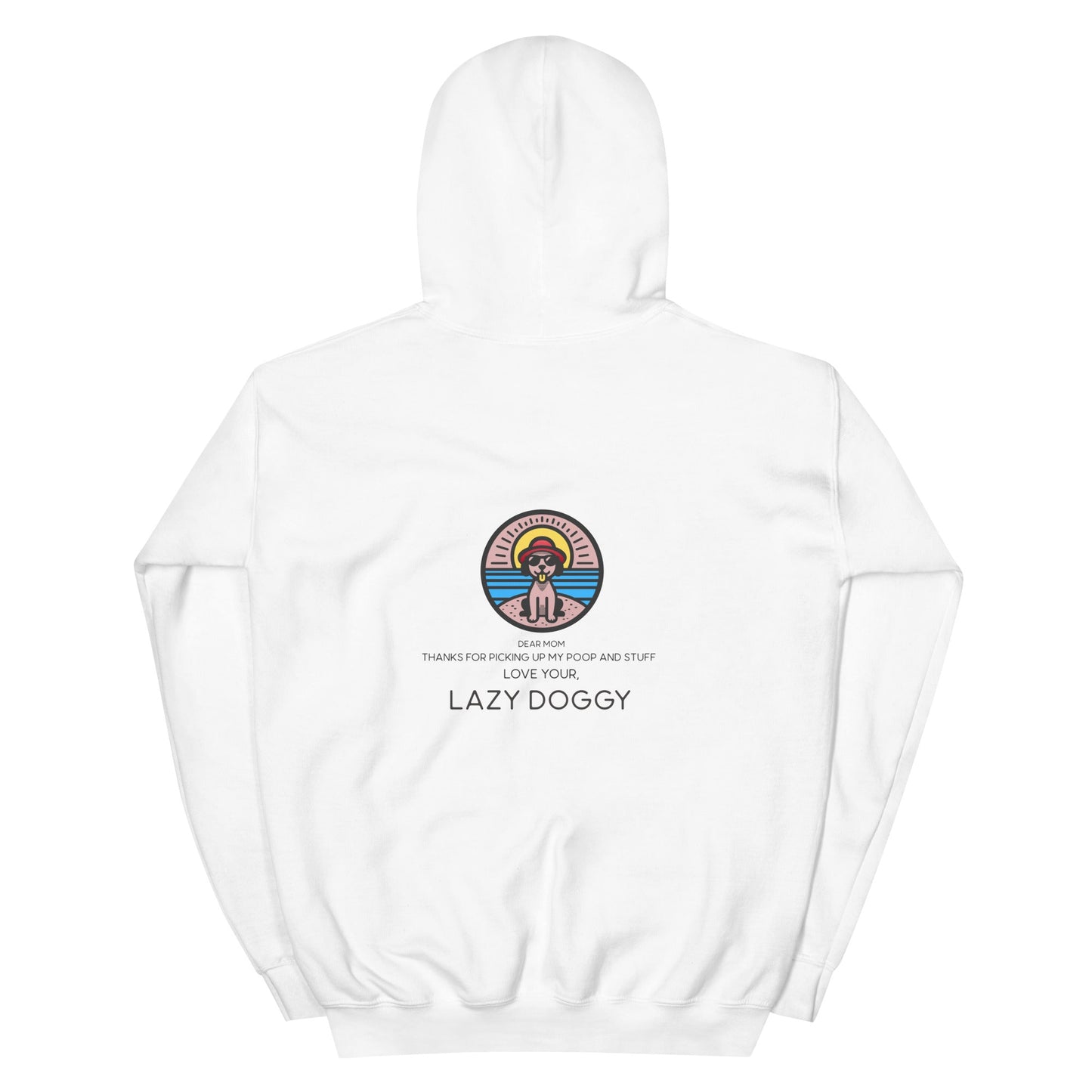 Lazy Doggy Unisex Hoodie Picking Up Poop and Stuff - Lazy Doggy