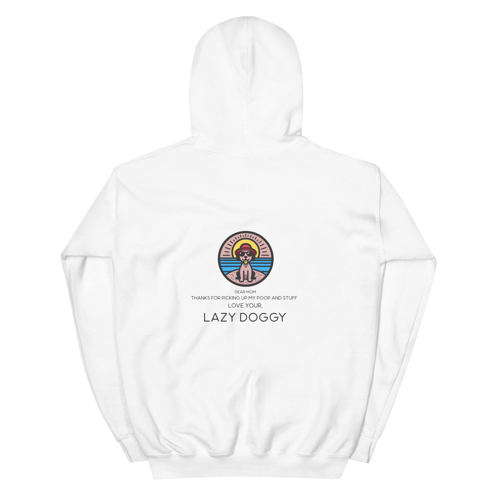 Lazy Doggy Unisex Hoodie Picking Up Poop and Stuff - Lazy Doggy