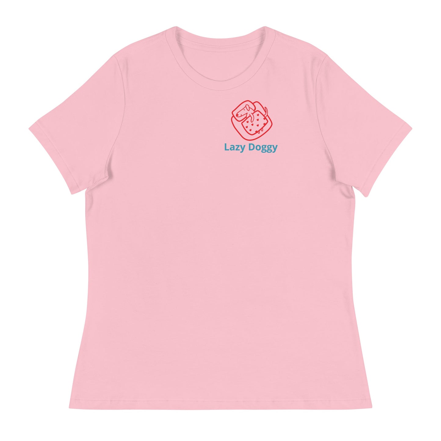 Women's Relaxed Sleeping T-Shirt - Lazy Doggy